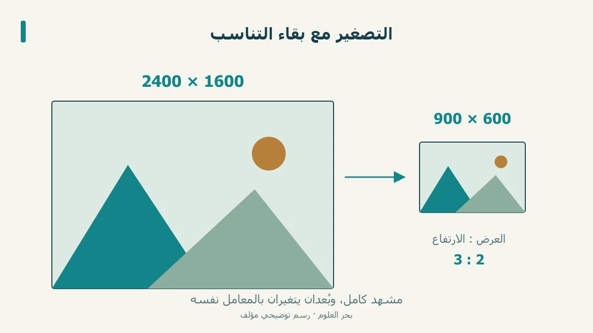 صورة افتراضية 2400 في 1600 تتقلص إلى 900 في 600 بنسبة واحدة