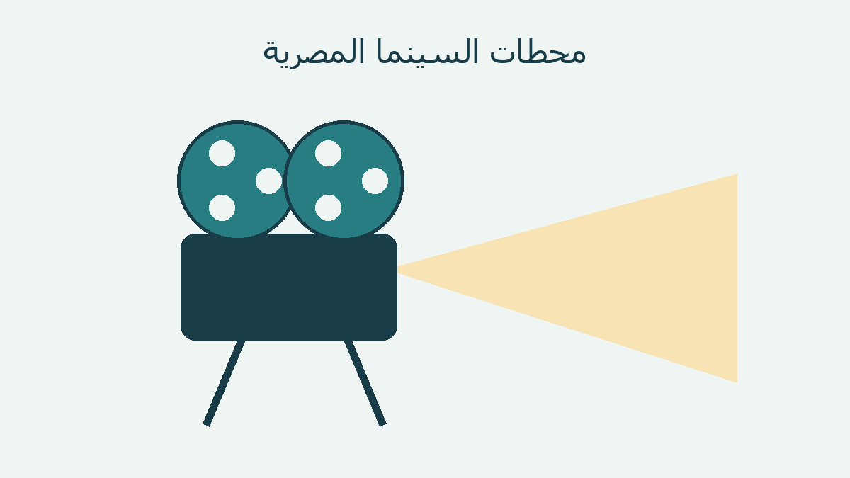 رسم أصلي لجهاز عرض وبكرتي فيلم دون استخدام ملصق أو لقطة سينمائية