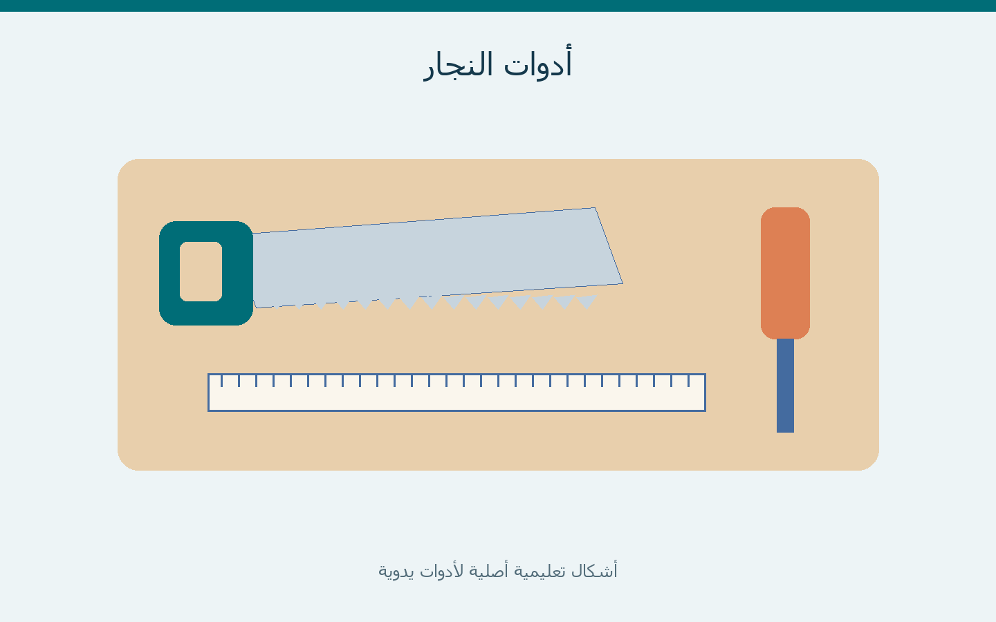 أدوات النجار